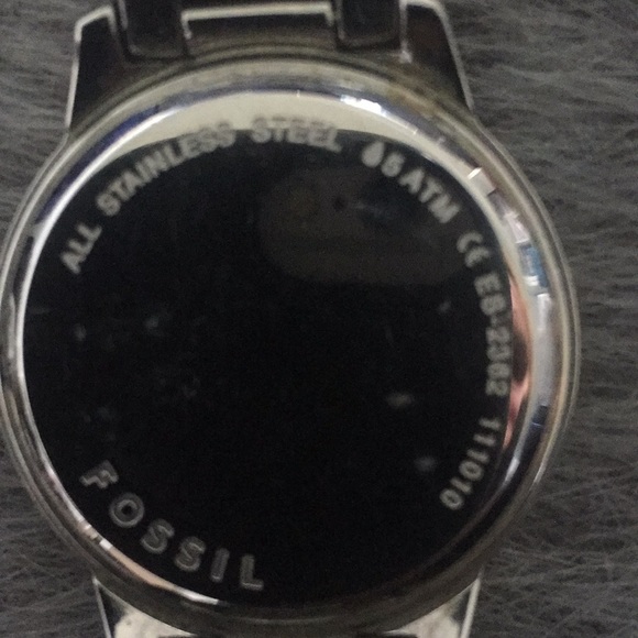 Fossil watch, steel, silver - Picture 7 of 8